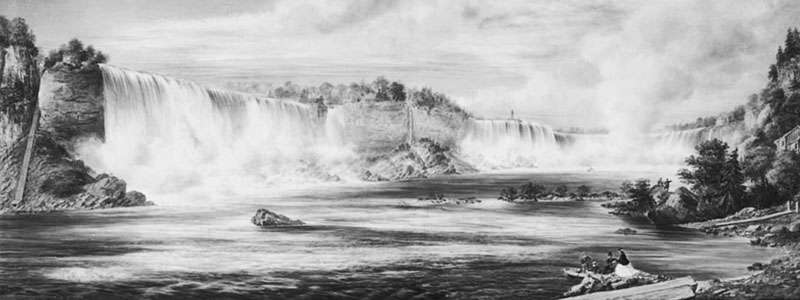 historia como formaron cataratas niagara
