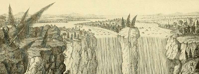 historia de las cataratas del niagara