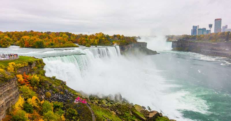 historia de las cataratas del niagara