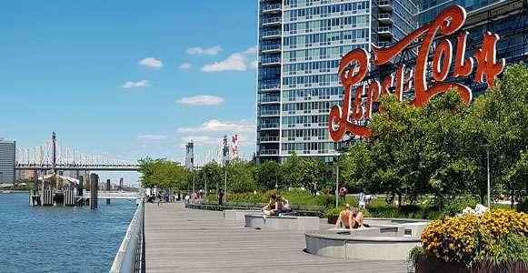 mirador en gantry plaza state park