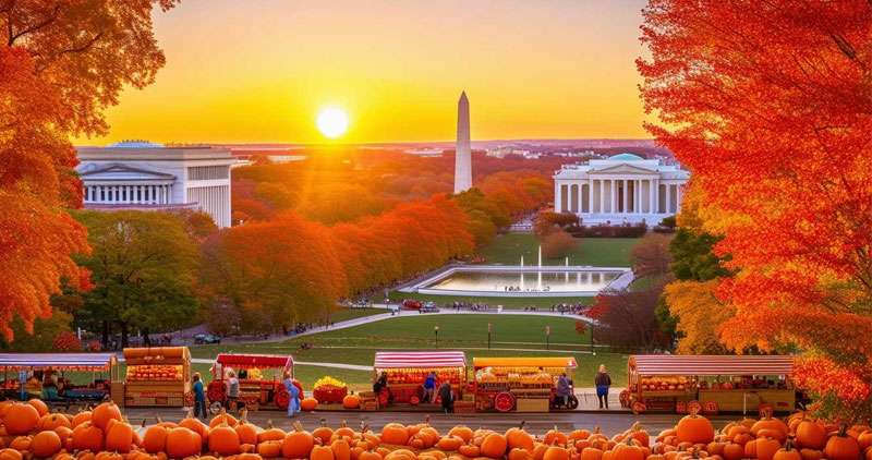 actividades qué hacer en Washington D.C. en otoño