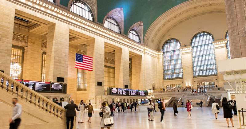 estaciones de tren en nueva york
