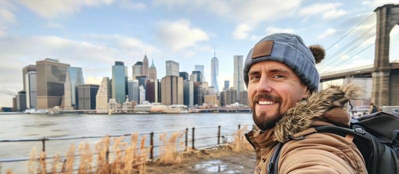 Outfit para Nueva York en invierno